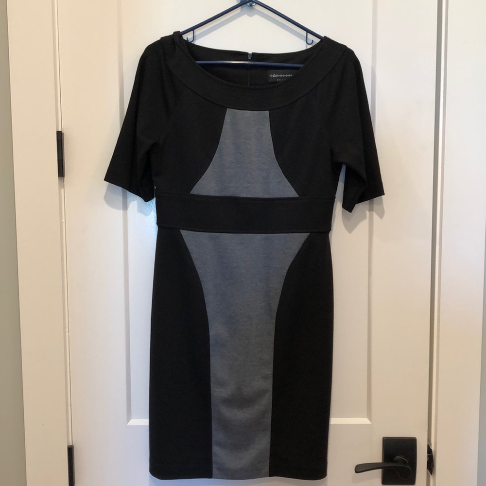 Connected Petite Black dress-Size 6P